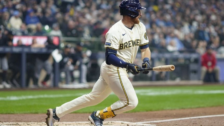 Brewers remain undefeated to start season, beat Twins 3-2.