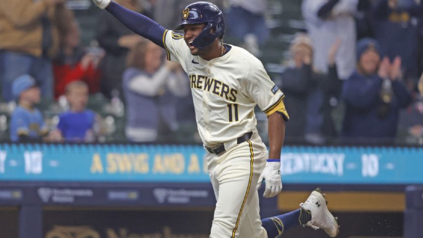 Brewers' Chourio hits 1st career homer, but Twins rally for 7-3 victory