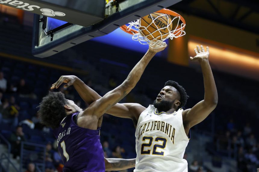 Brooks posts double-double, leads Washington over Cal 65-56