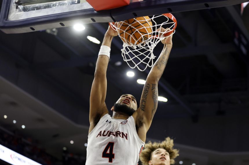 Broome, Johnson lead Auburn rout of Missouri 89-56