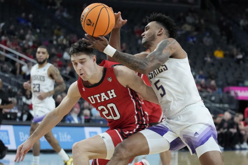 Brown, Bey lead Washington past Utah 82-70 in Pac-12 tourney