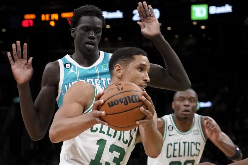 Brown, Tatum, 3-point shooting lead Celtics past Hornets