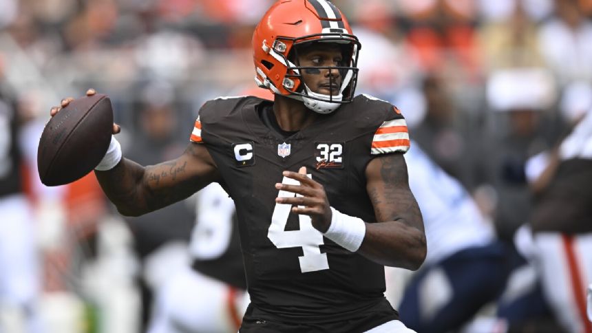 Browns QB Deshaun Watson (shoulder; questionable) considered a game-time  decision, expected to play vs. Ravens