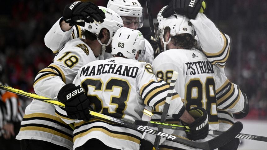 Bruins beat the Capitals 3-2 in a shootout in a potential first-round playoff preview