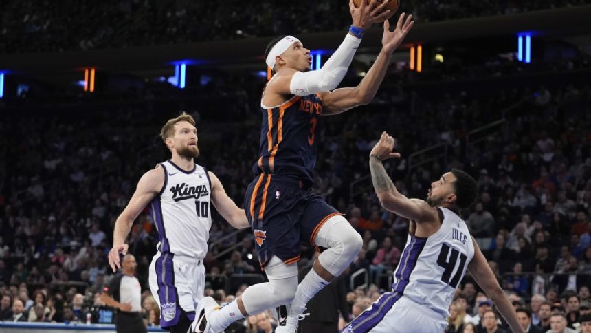 Brunson, Hart help Knicks rally from 21-point deficit to beat Kings, snap three-game skid