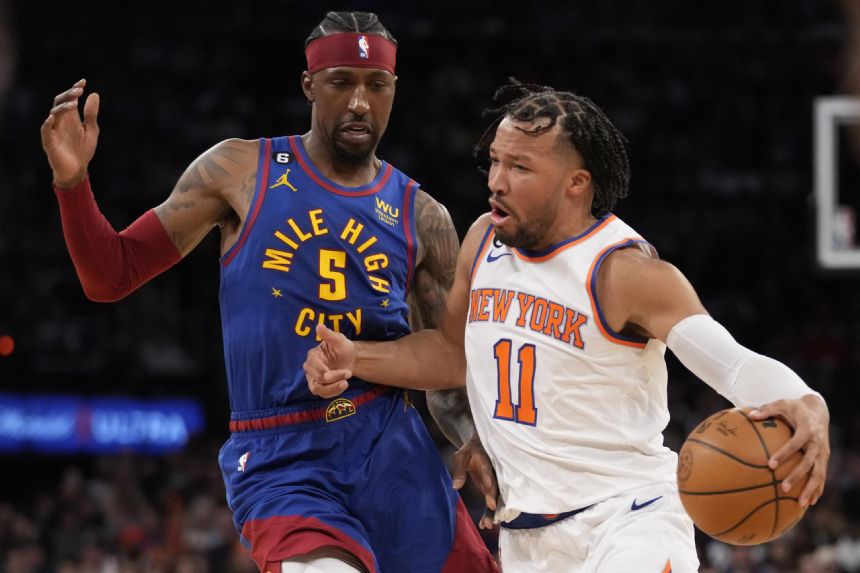 Brunson returns, powers Knicks past West-leading Nuggets