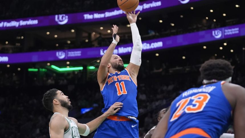 Brunson scores 39 points, Knicks beat Celtics to keep up push for No. 2 seed in Eastern Conference