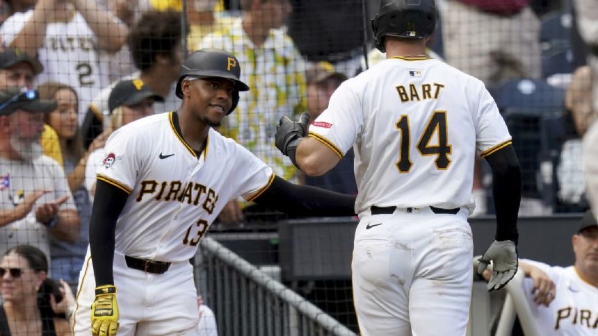 Bryan Reynolds, Joey Bart homer in the Pirates' 4-2 victory over the Diamondbacks