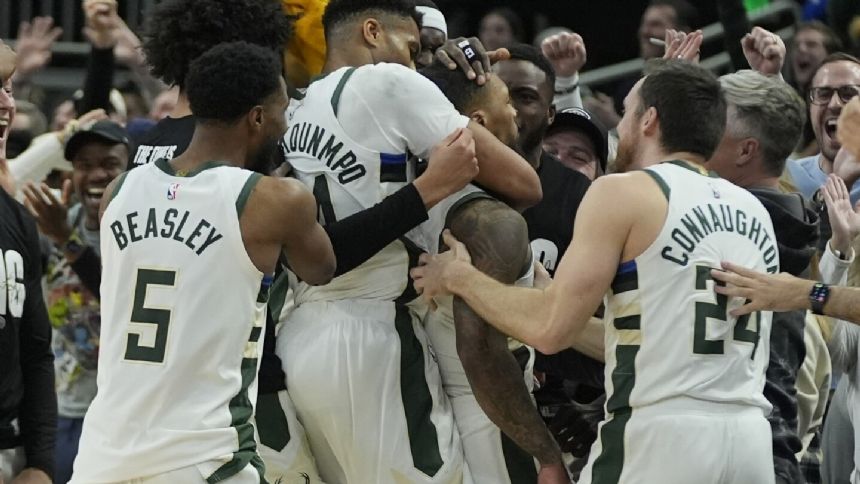 Bucks stun Kings on Lillard's buzzer-beating 3-pointer in overtime