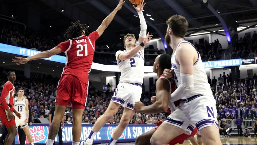 Buie climbs scoring list in Northwestern's 83-59 romp over Ohio State