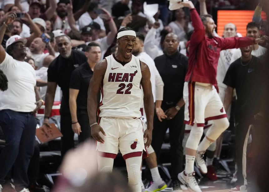 Butler scores 56, Heat push Bucks to brink of elimination