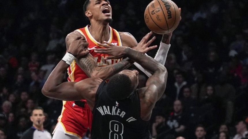 Cam Johnson scores season-high 29 points to help Nets rout Hawks 124-97