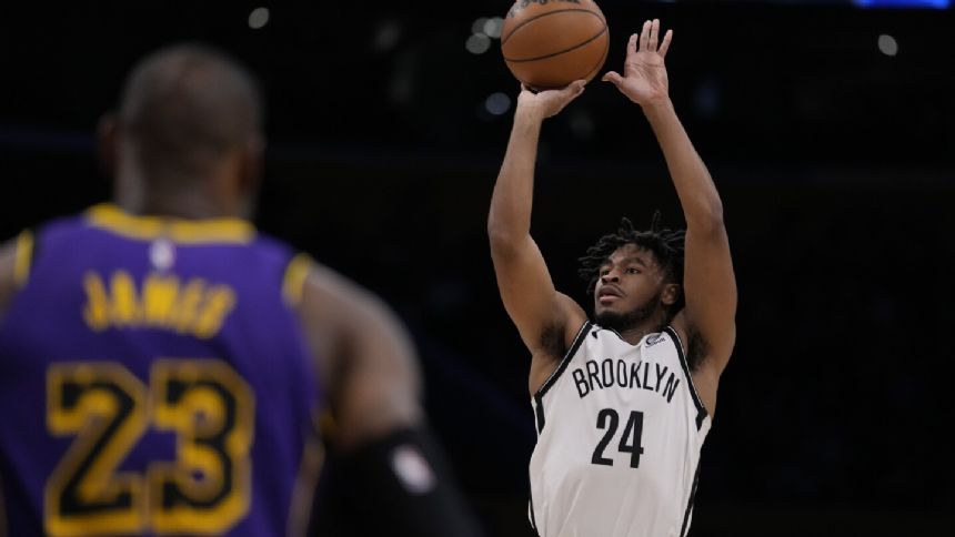 Cam Thomas scores 33 points, Nets dominate 2nd half to rout Lakers 130-112