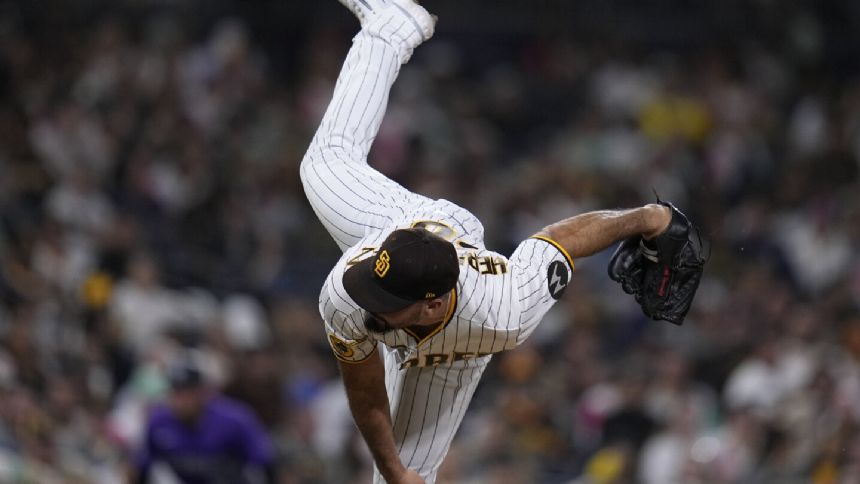 Campusano's go-ahead 3-run homer helps the Padres beat the Rockies 11-9