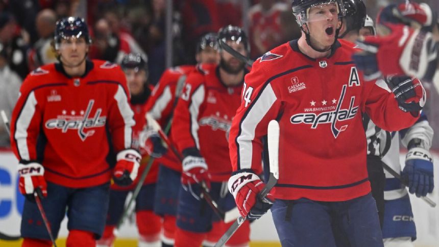 Capitals beat the Lightning 4-2 to keep their playoff hopes alive