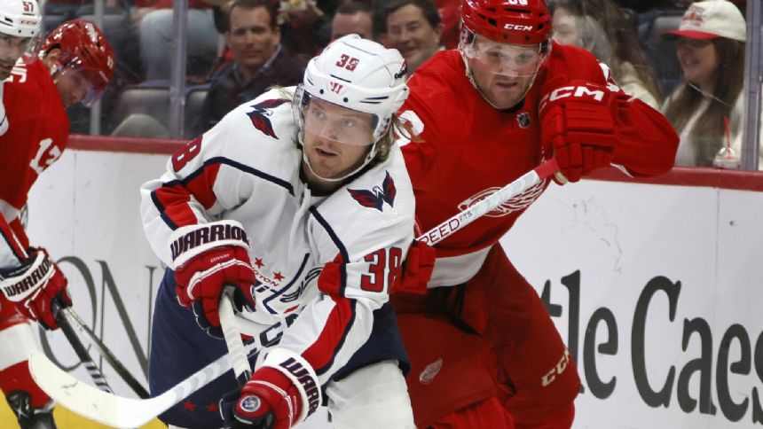 Capitals re-sign defenseman Rasmus Sandin to a 5-year contract worth $23 million