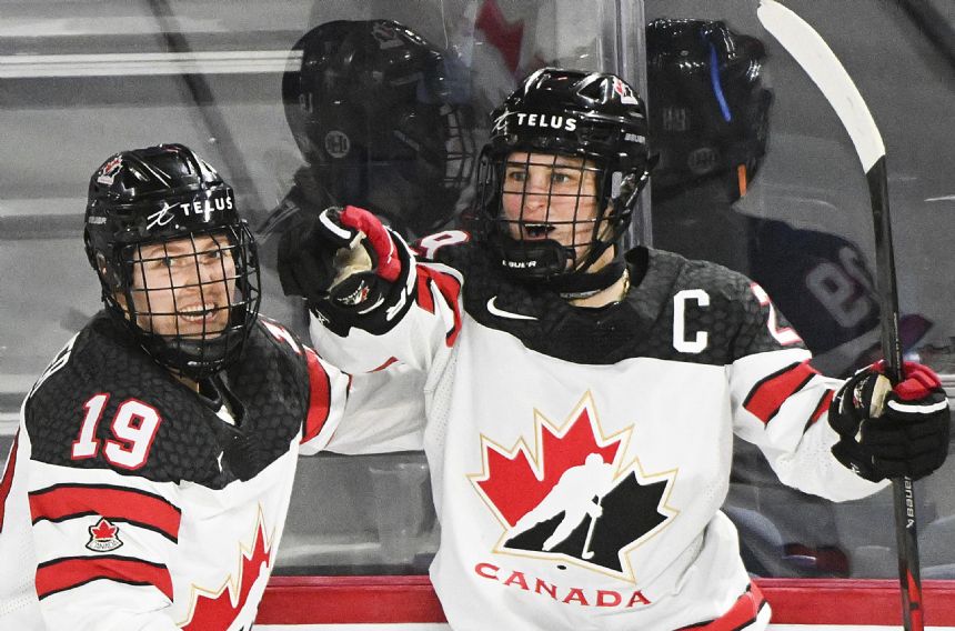 Catching Canada is the challenge at women's hockey worlds