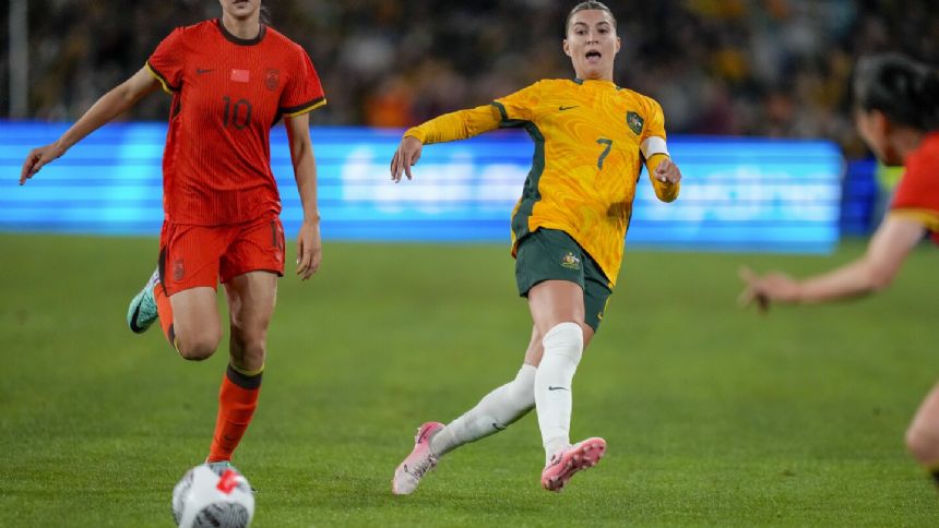 Catley to lead Australia's women's soccer squad at the Paris Olympics in the absence of Sam Kerr