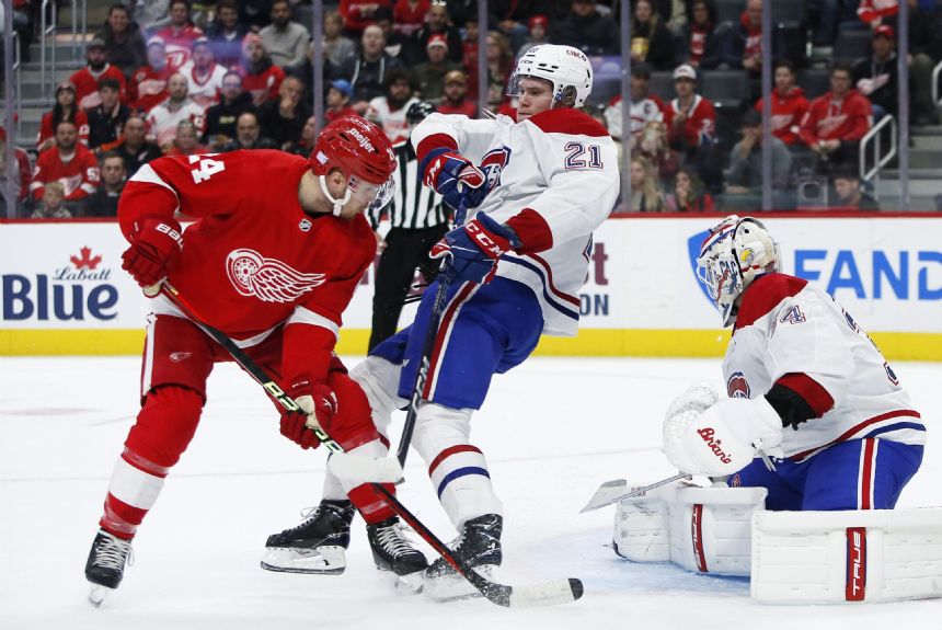 Caufield, Suzuki score in shootout, Canadiens beat Red Wings