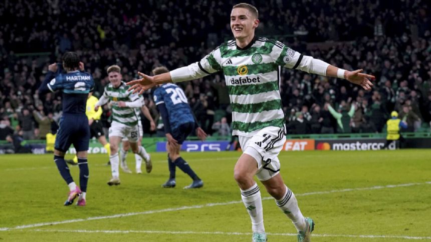 Celtic ends six-year wait for a win in Champions League group stage by beating Feyenoord 2-1