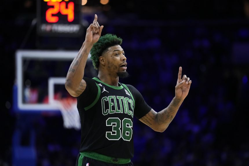 Celtics beat 76ers 114-102 for 2-1 lead in Eastern semis