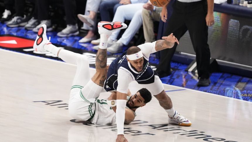 Celtics knocked down hard by Mavericks in Game 4 of NBA Finals, but go home with chance to clinch