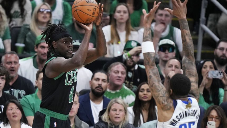 Celtics traded for Jrue Holiday with NBA Finals in mind, and now they're 2 wins away from title
