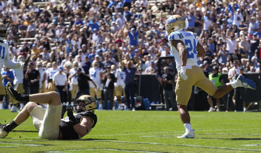 Charbonnet's 3 TD runs power UCLA past Colorado 45-17