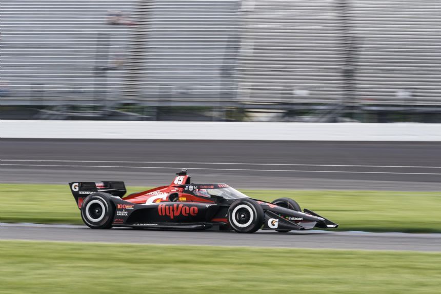 Christian Lundgaard claims his 1st career pole ahead of IndyCar's Indianapolis Grand Prix