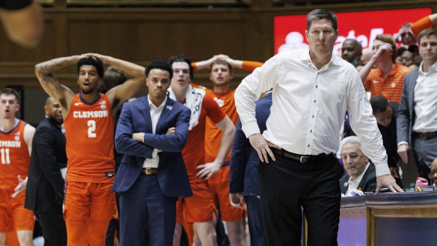 Clemson's Brownell: Game 'taken from us' with late foul call in loss at No. 12 Duke