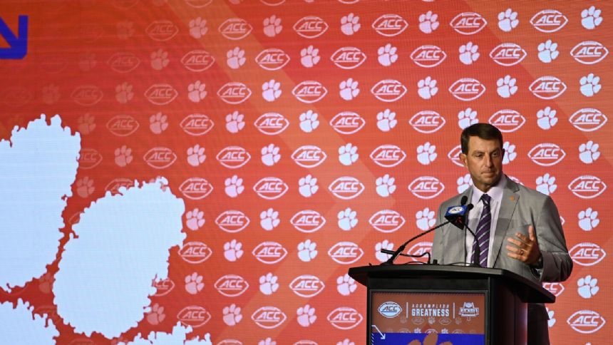 Clemson's Dabo Swinney isn't big on transfer-portal recruiting. That's at odds with his ACC peers