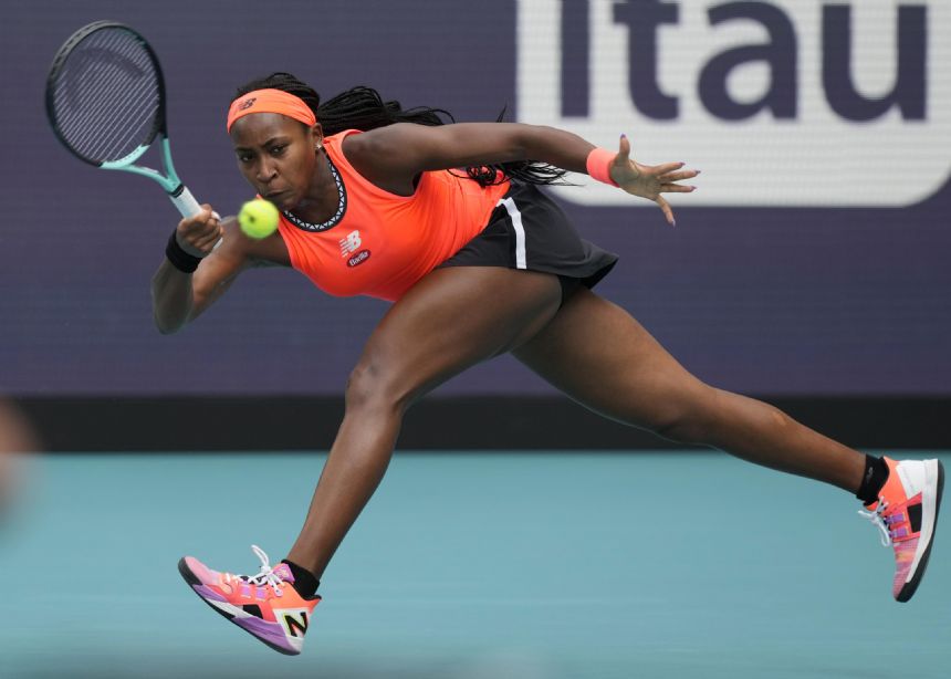 Coco Gauff, Jessica Pegula reach Miami Open 3rd round