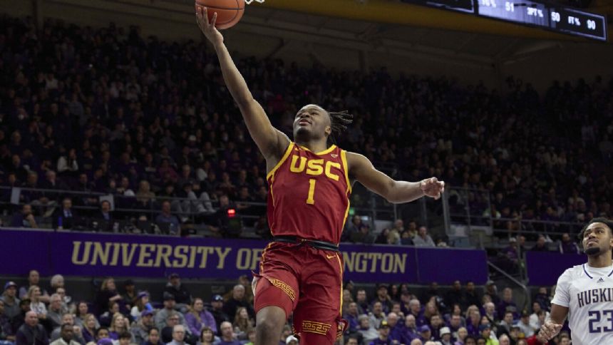 Collier scores career-high 31, dominates in stretch to lead USC past Washington 82-75