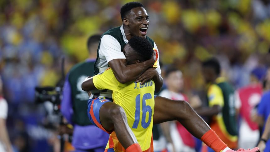 Colombia beats Uruguay 1-0 and will face Lionel Messi and Argentina in Copa America final