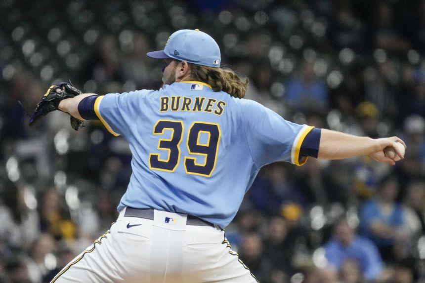 Corbin Burnes' arm, Owen Miller's bat lead Brewers to 5-1 victory over Royals