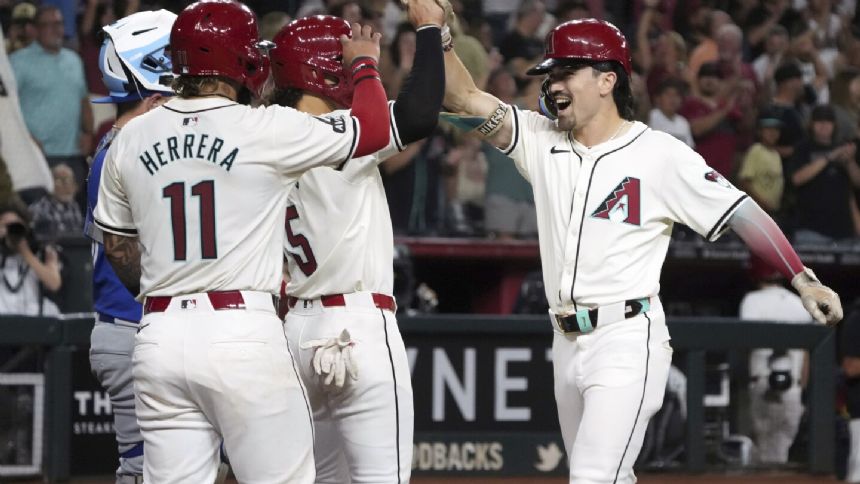 Corbin Carroll homers twice and drives in 6, Diamondbacks blast Blue Jays 12-1