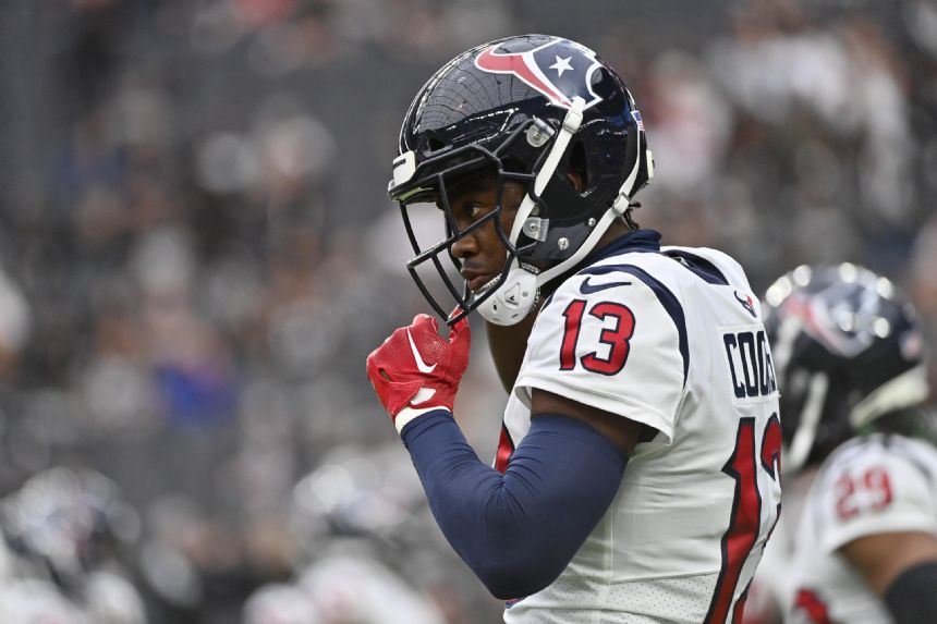 Cowboys acquire WR Cooks from Texans for 2 late-round picks