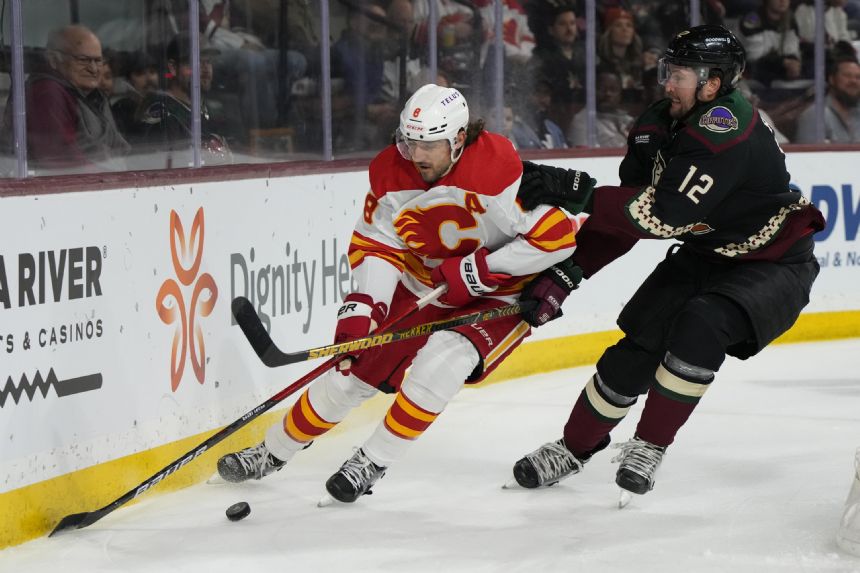 Coyotes, Flames make NHL's first brother-for-brother trade