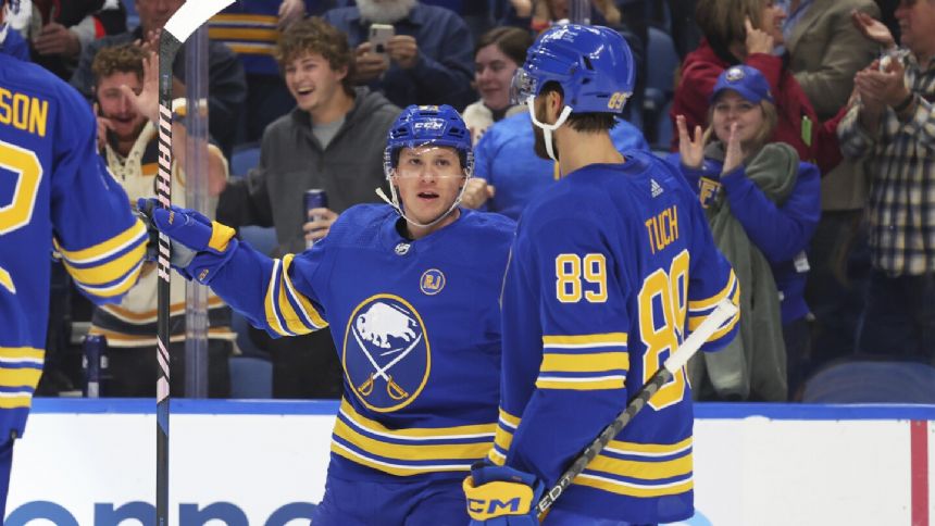 Cozens Scores Game-winning Goal In OT, Lifts Buffalo Sabres To 3-2 Win ...