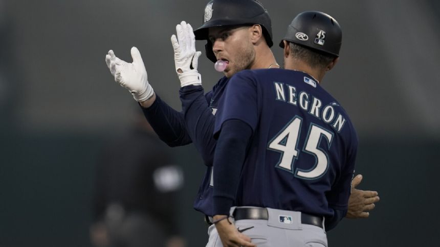 Kelenic homers for 4th straight game, Mariners beat Rockies