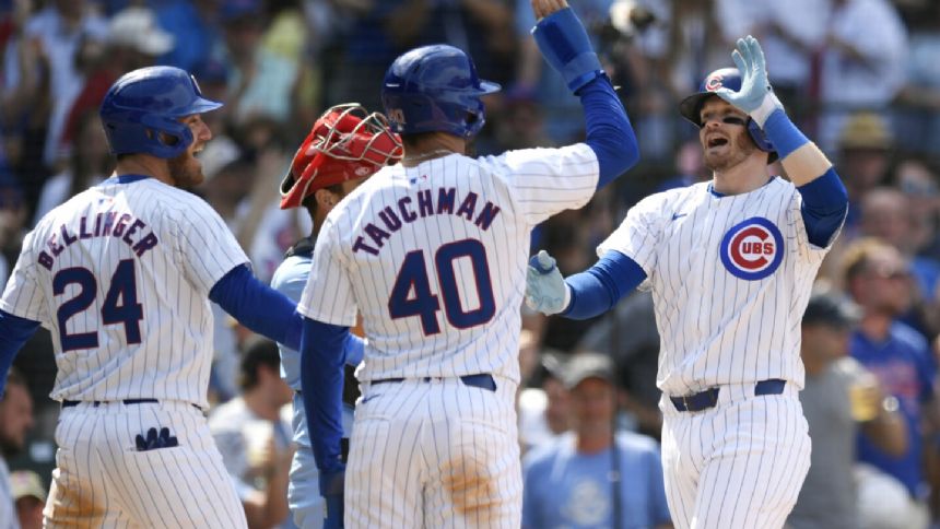 Cubs place OF Mike Tauchman on IL, recall INF Miles Mastrobuoni from Triple-A