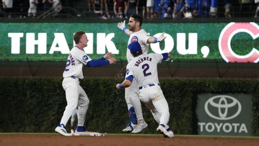 Cubs rally with 3 runs in 9th to top Cardinals 5-4