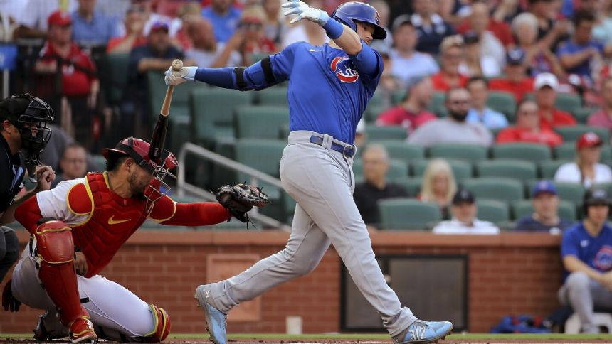 Cubs' Happ Hits Cardinals Catcher Contreras In Head With Follow-through ...