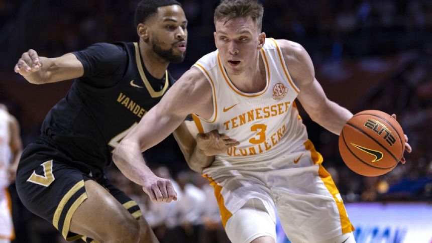 Dalton Knecht shoots up NBA draft boards, helping No. 5 Vols chase Final Four