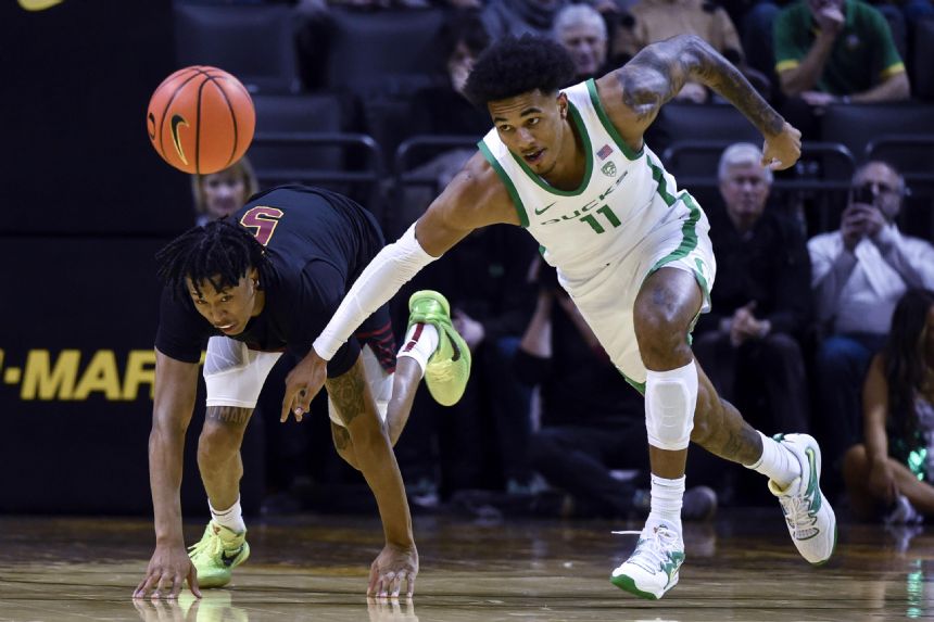 Dante, Richardson lead Oregon to 78-60 romp over USC