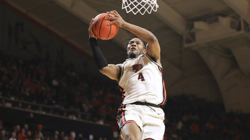 Dante scores 22 with late dunk, sends Oregon past Oregon State 60-58