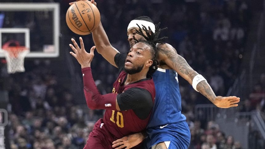 Darius Garland scores 34, Jarrett Allen 33 as Cavaliers outlast Timberwolves 113-104 in overtime