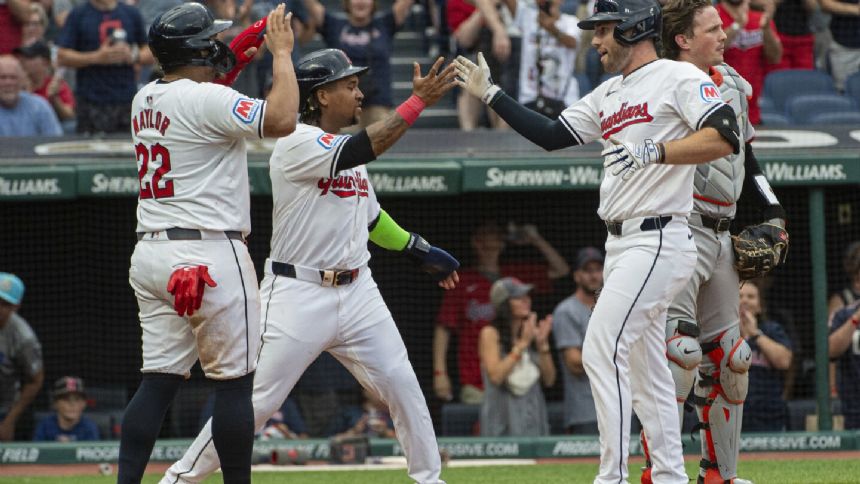 David Fry and Jose Ramirez homer, Guardians blast Orioles 10-3 in series opener between AL leaders