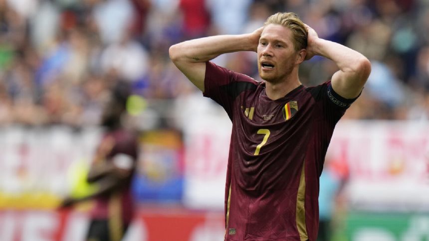 De Bruyne has little time for talk after another early exit by Belgium golden generation
