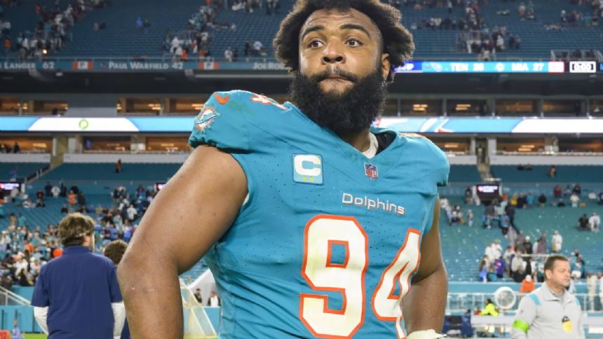 Defensive tackle Christian Wilkins agrees to a 4-year deal with the Raiders